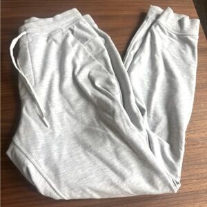 Lululemon City Sweat Joggers - Heathered Light Grey - Small